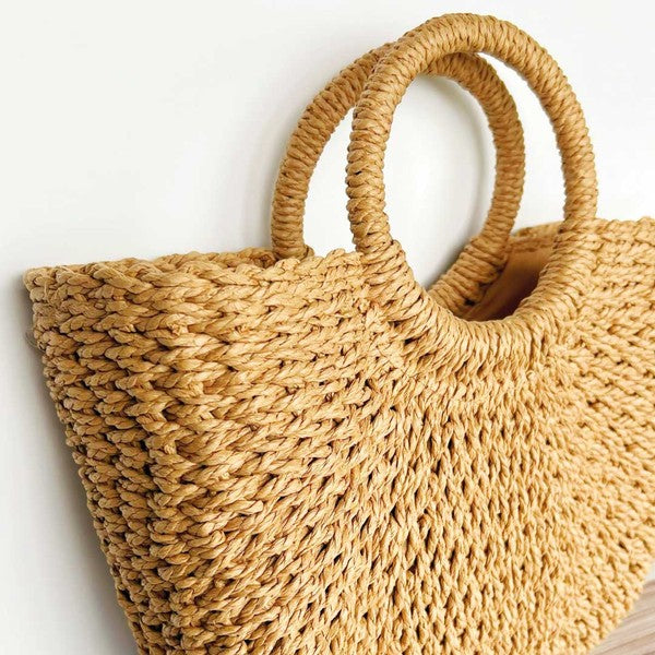 Straw  Beach Bag