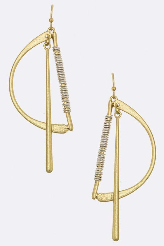 Twist & Shine Duo Earrings