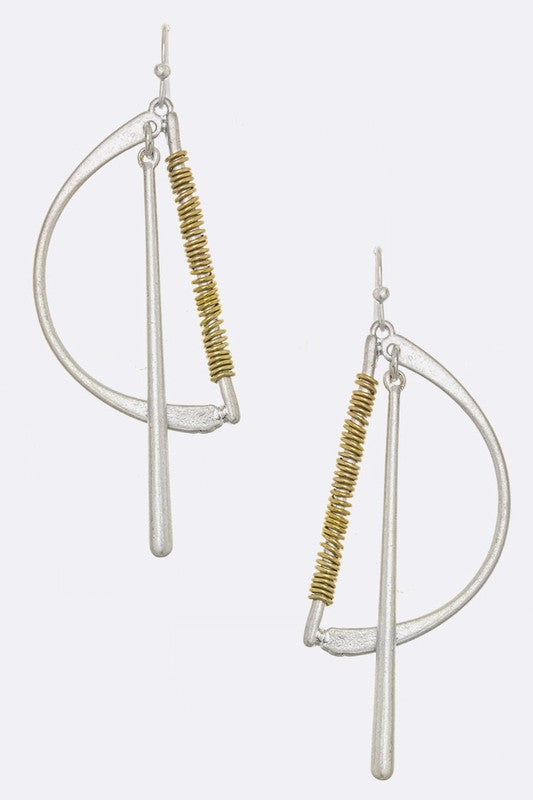 Twist & Shine Duo Earrings