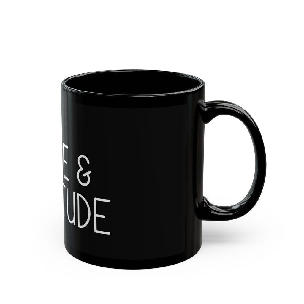All Grace- Black Ceramic Mug