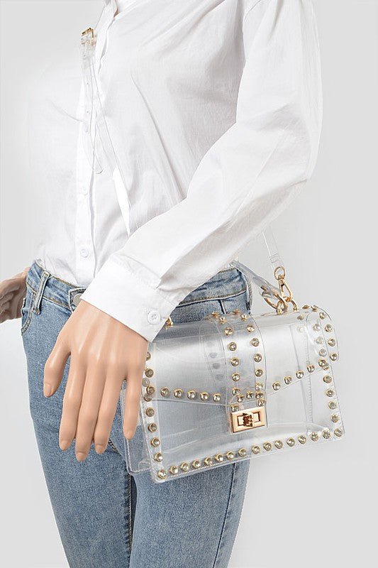 Crystal Clear - Crossbody Fashion Bag