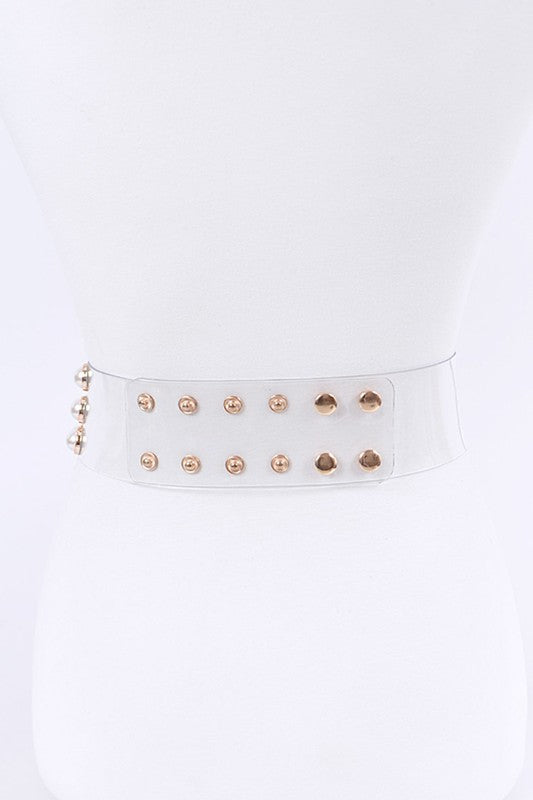 Pretty Please- Pearl Studded Belt