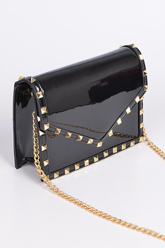 Showstopper- Studded Crossbody Bag