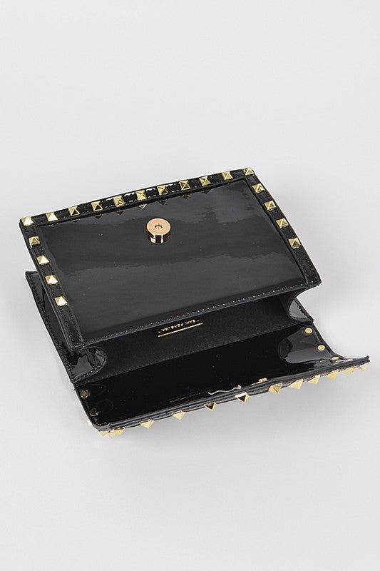 Showstopper- Studded Crossbody Bag