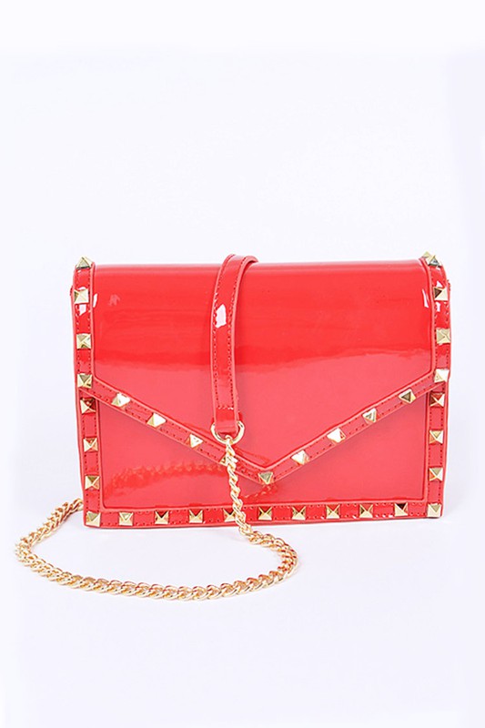 Showstopper- Studded Crossbody Bag