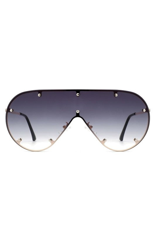 Make your Move- Oversize Aviator Fashion Sunglasses