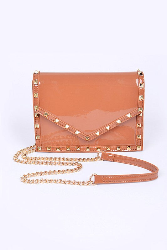 Showstopper- Studded Crossbody Bag