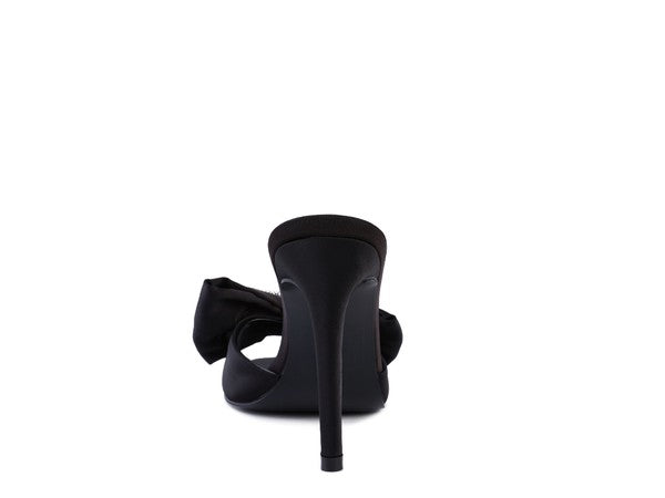 Such a Lady- Bow Accent Fashion  Mules