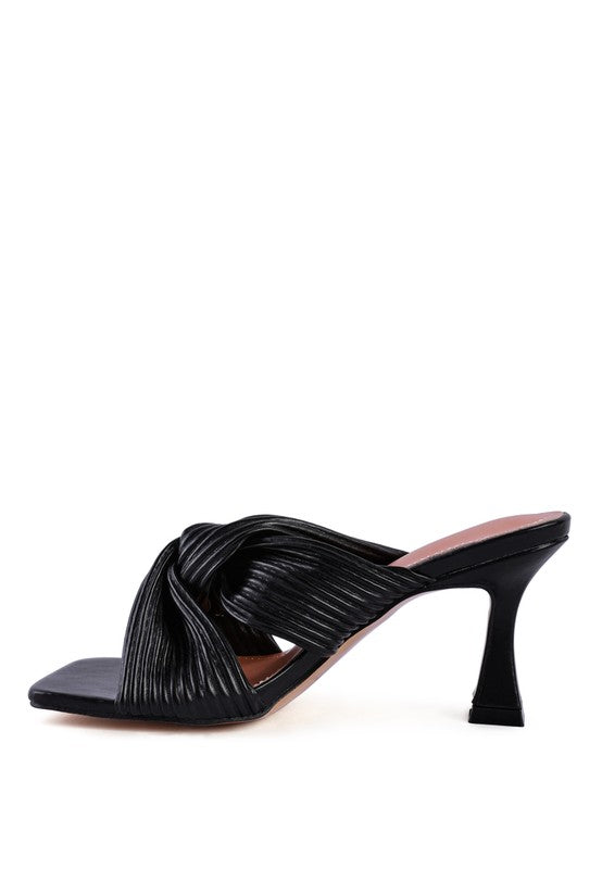 She Struts- Slip on Fashion Mules