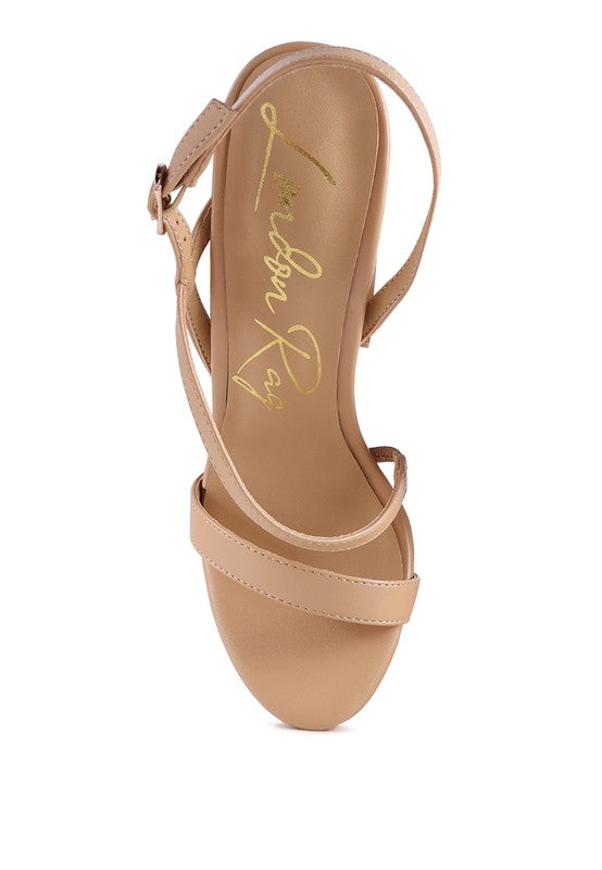 Fashion Fun- Block Heel Sandal