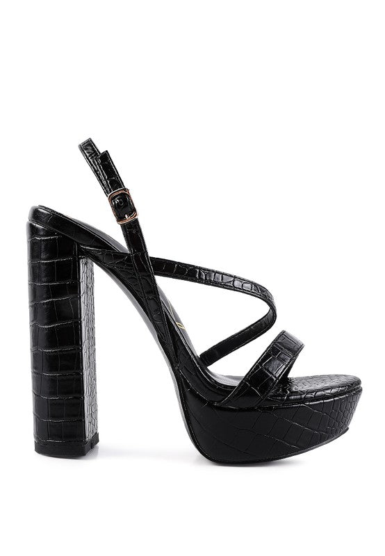 Fashion Fun- Block Heel Sandal