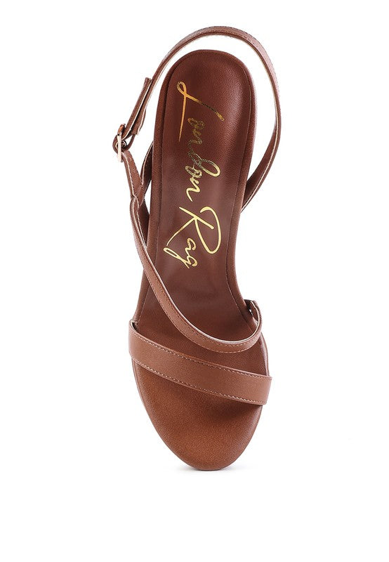 Fashion Fun- Block Heel Sandal