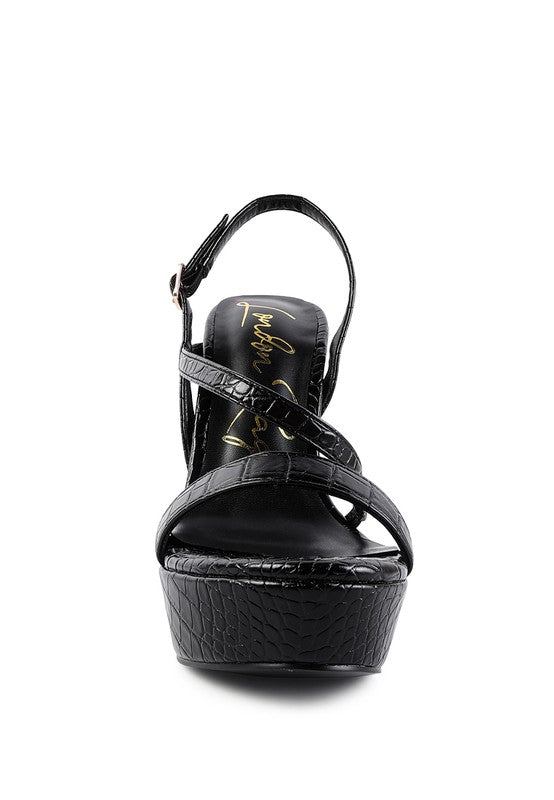 Fashion Fun- Block Heel Sandal