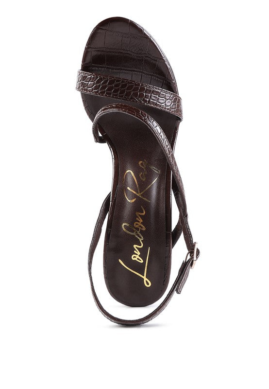 Fashion Fun- Block Heel Sandal