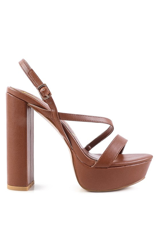 Fashion Fun- Block Heel Sandal