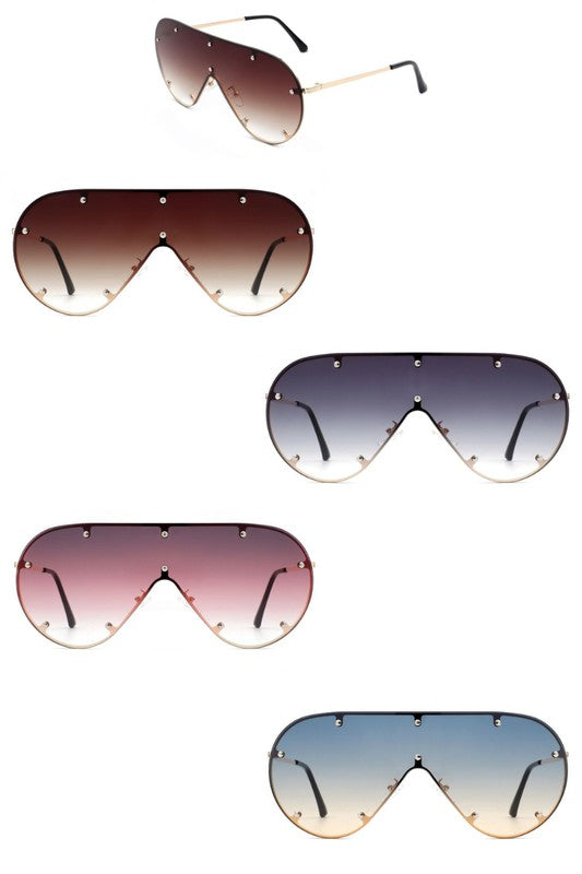 Make your Move- Oversize Aviator Fashion Sunglasses