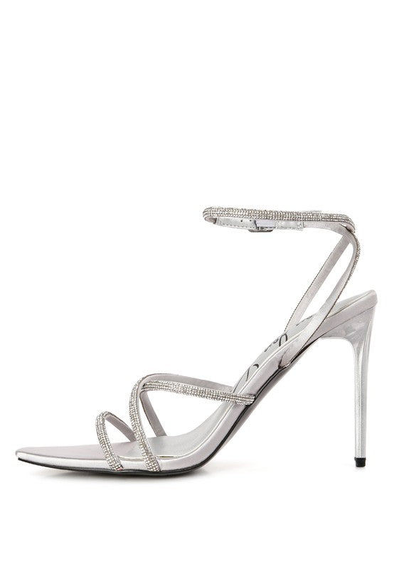 Dare Me- Rhinestone Accent Heels
