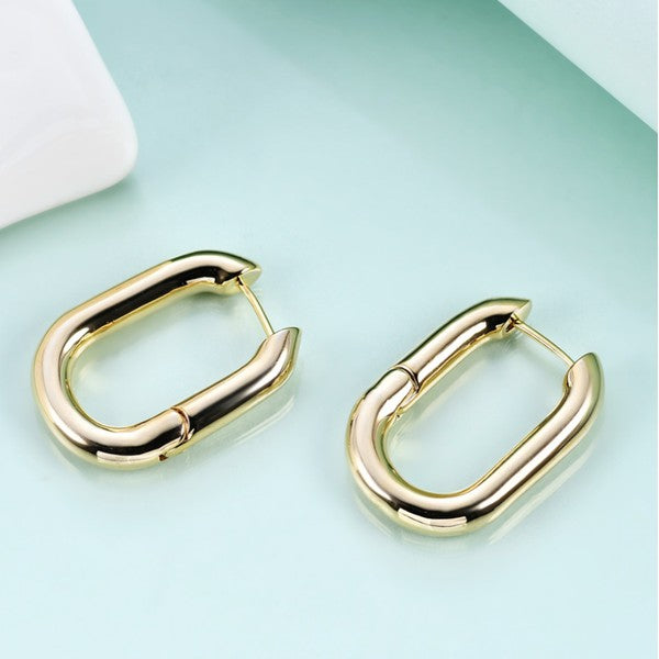 Too Cute- Gold Fashion Earrings