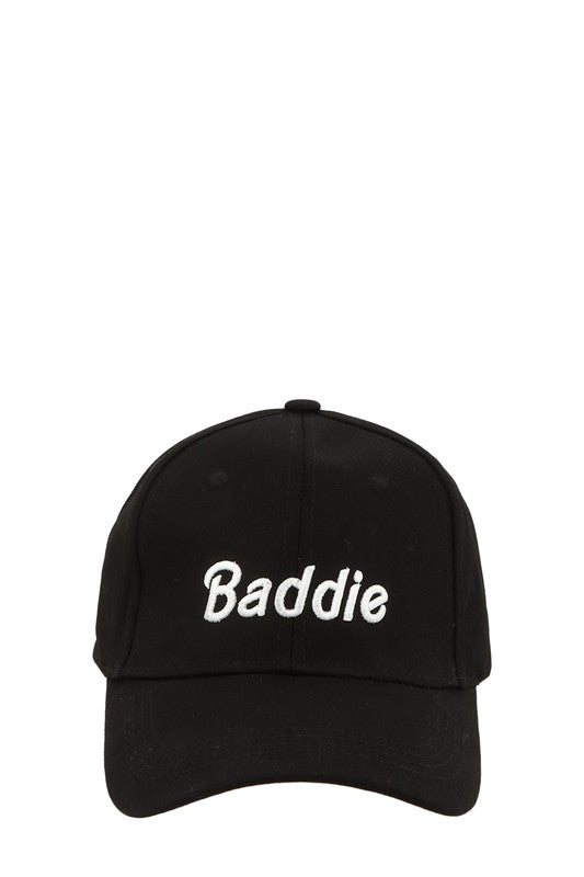 She A Baddie-  Embroidered Fashion Baseball  Cap