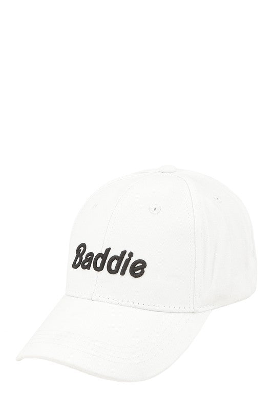 She A Baddie-  Embroidered Fashion Baseball  Cap