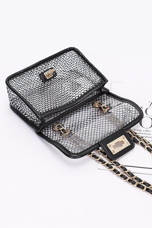 Be Ready- Rhinestone Shoulder Bag