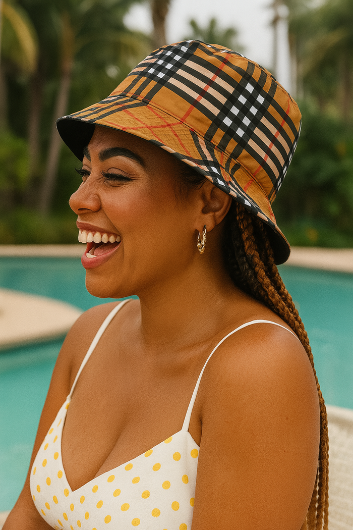 Vintage Girl-Fashion Bucket Hat