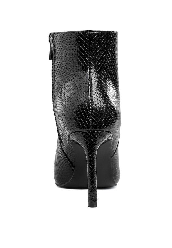 Tatria- Animal Print Ankle Bootie