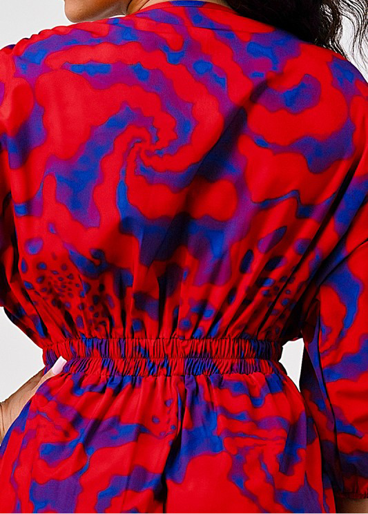 Passion For Style- Red Romper