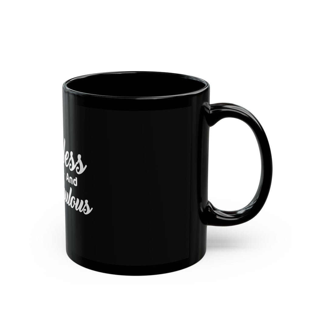 Be Fearless- Black Ceramic Mug