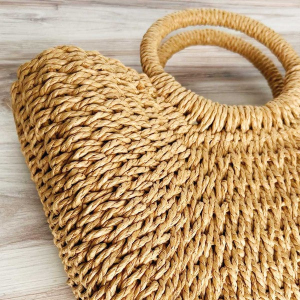 Straw  Beach Bag