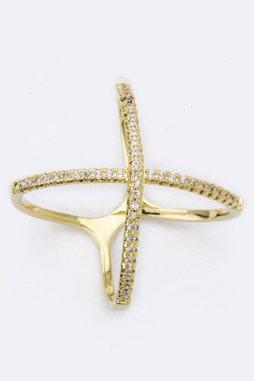 Faith & Fashon- Cubic Zirconia Ring