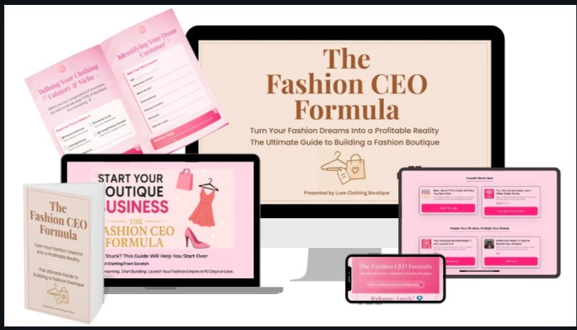 Fashion CEO Formula  + Bonus Strategy Call