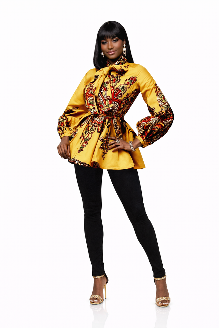 HerStory-  Peplum Fashion  Top