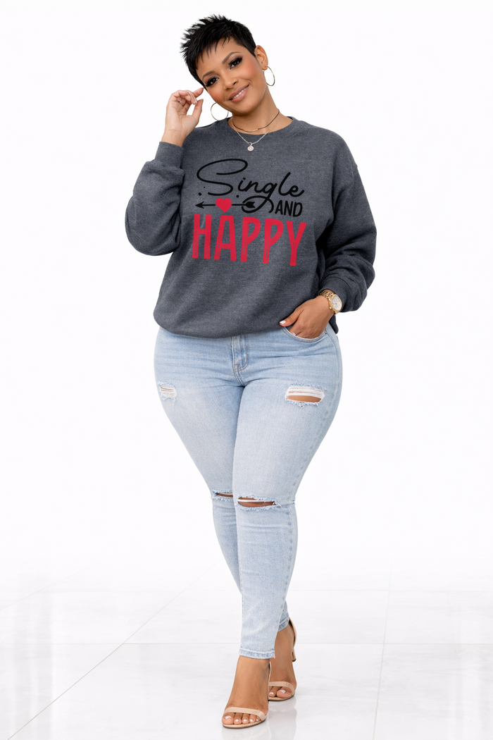 Single AF- Plus Fashion Sweatshirt