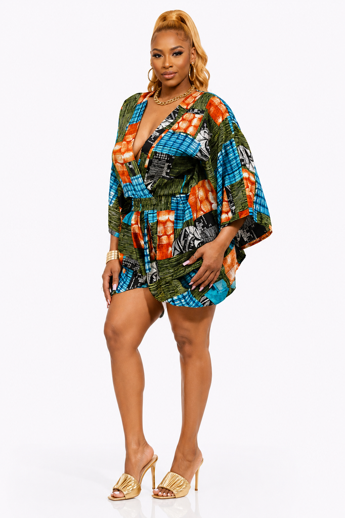 Styleon- Kimono Styled Romper