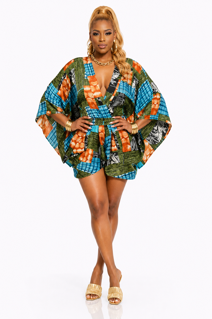 Styleon- Kimono Styled Romper