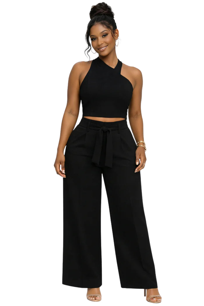 Just In Time- Matching Top and Pant Set