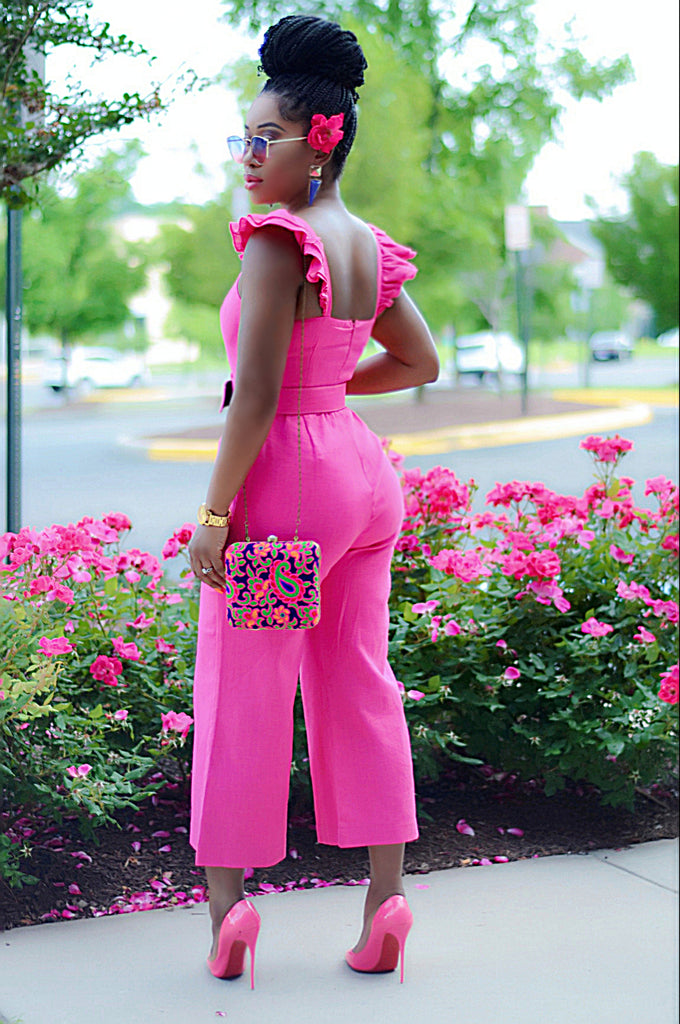 StyleIT- Pink Jumpsuit