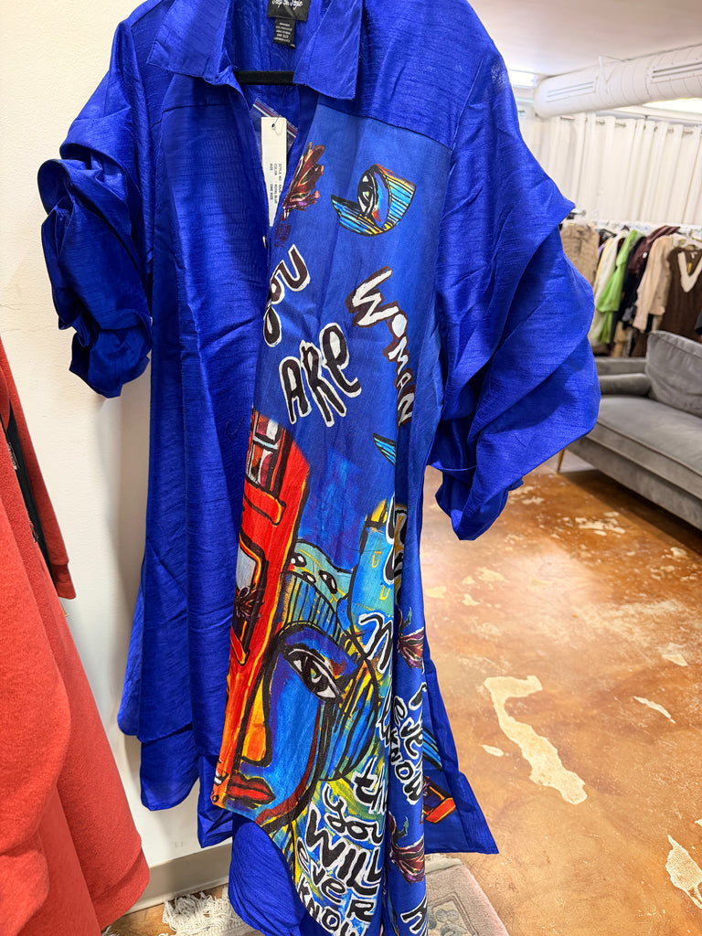 I am Fearless- Graphic Fashion Dress