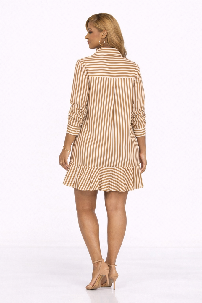 Baby Baby- Stripe Babydoll Dress