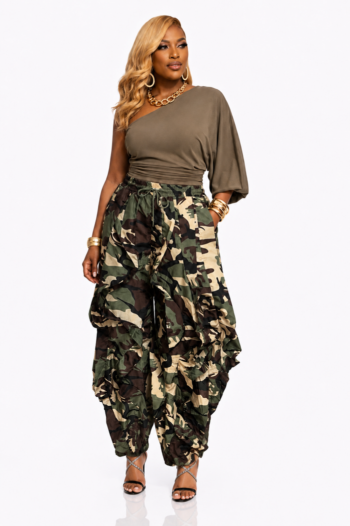 In Deep- Camouflage Fashion Pant
