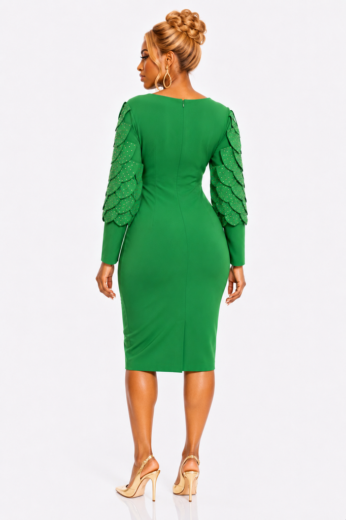 Envy Me- Green Fashion Dress