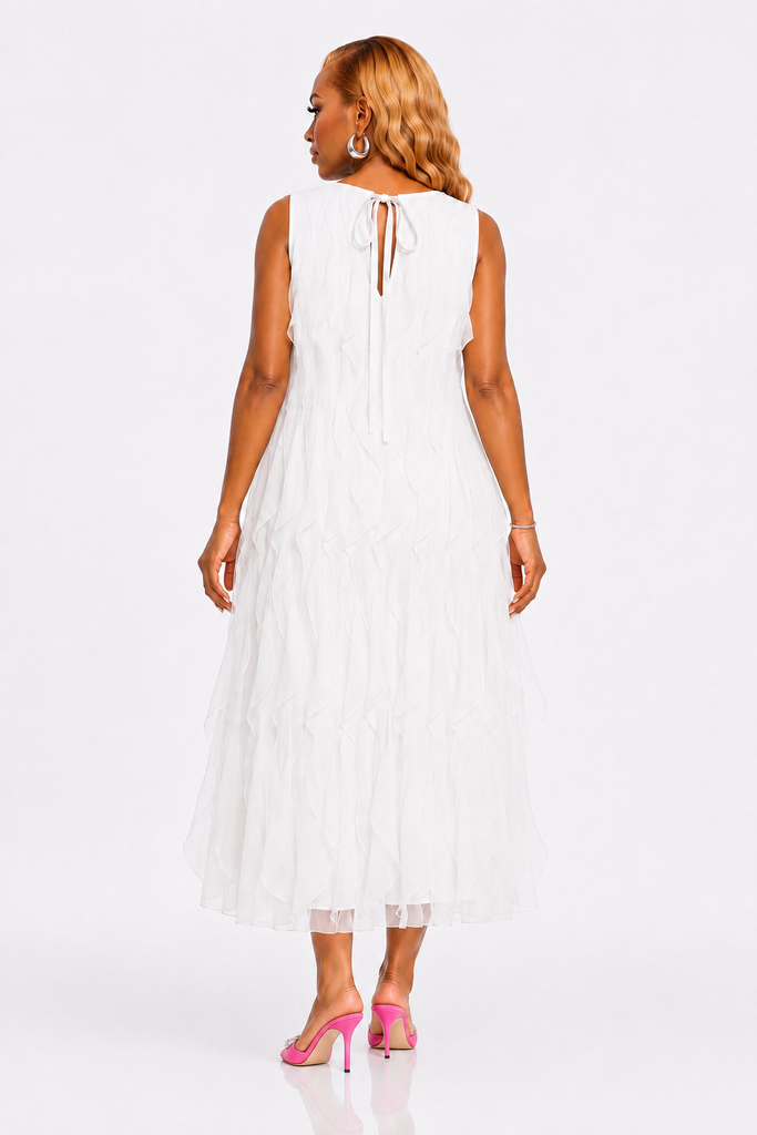 MyFairy- White Fashion Dress