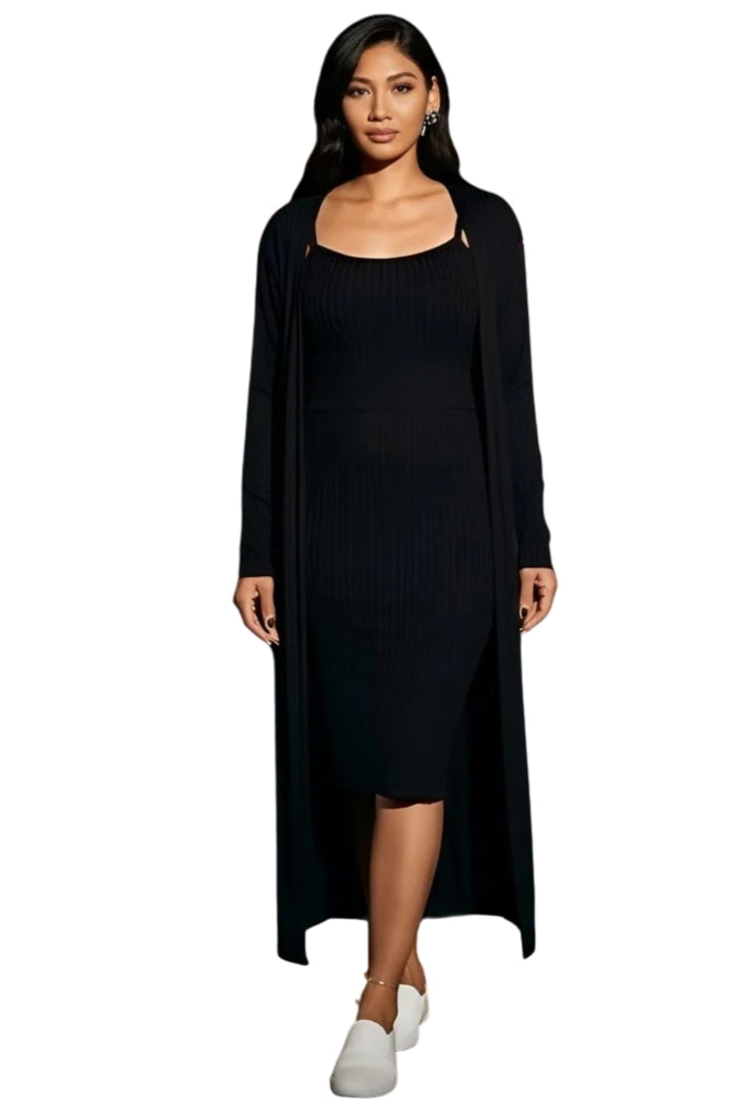 Style Love- Matching Cardigan & Bodycon Dress Set 5