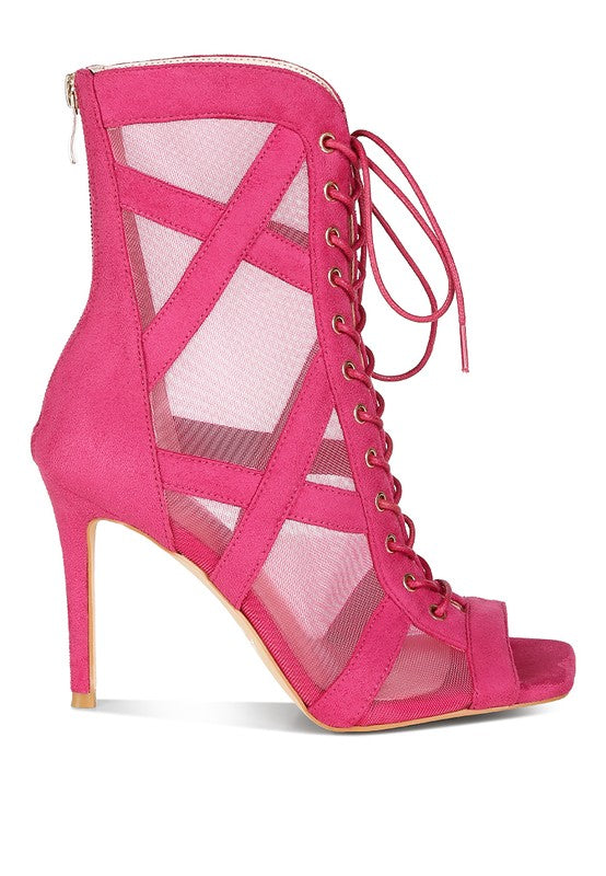 Princess Vibes- Mesh Ankle Bootie