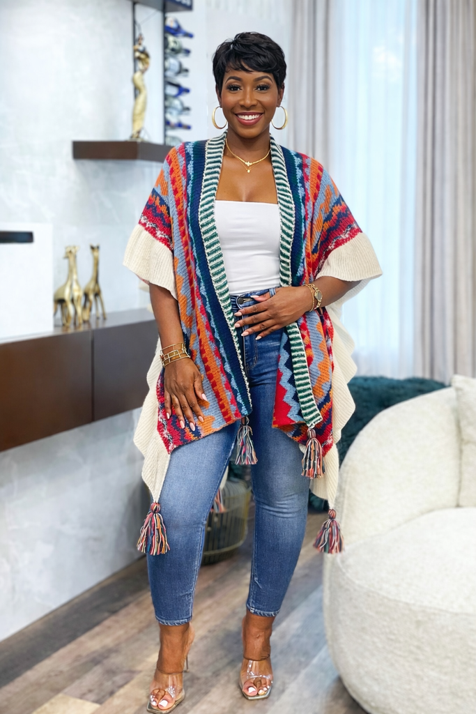 Show Me Style- Mutlicolor Fashion Shawl