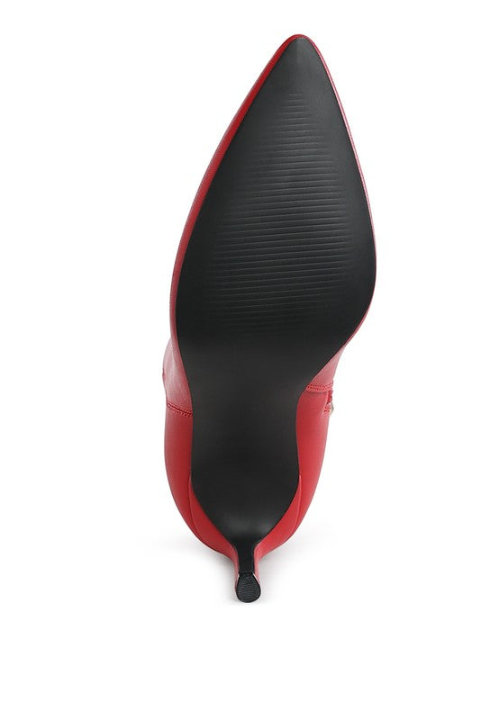 Tatria- Animal Print Ankle Bootie