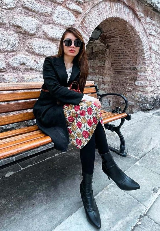 Gear up in Style- Faux Leather Ankle Boots