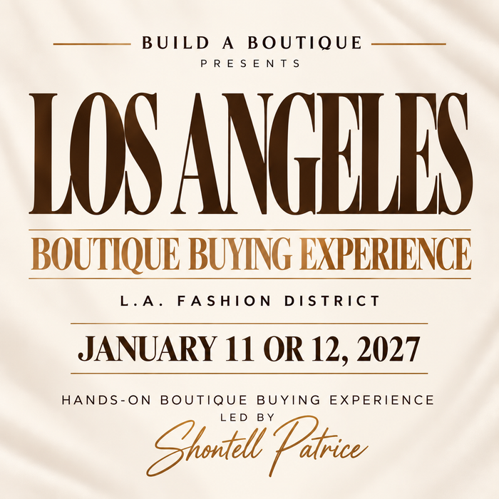 Los Angeles Boutique Buying Experience January 2027