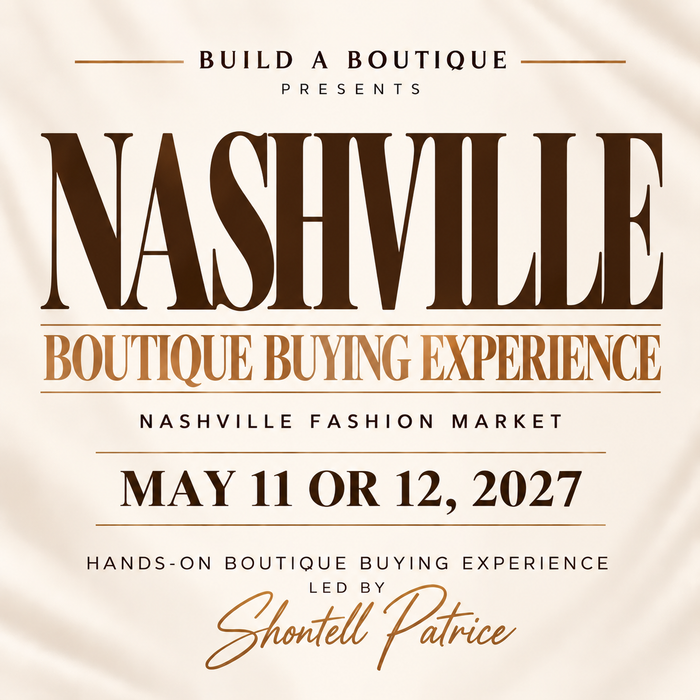 Nashville Boutique Buying Experience